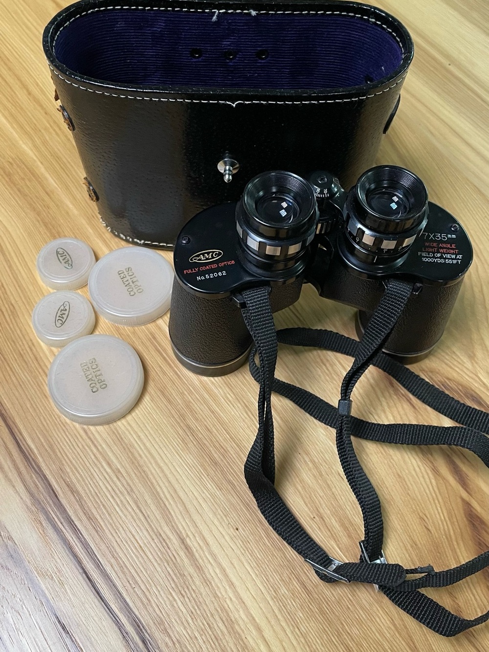 AMC model 52062 7x35 Binoculars vintage